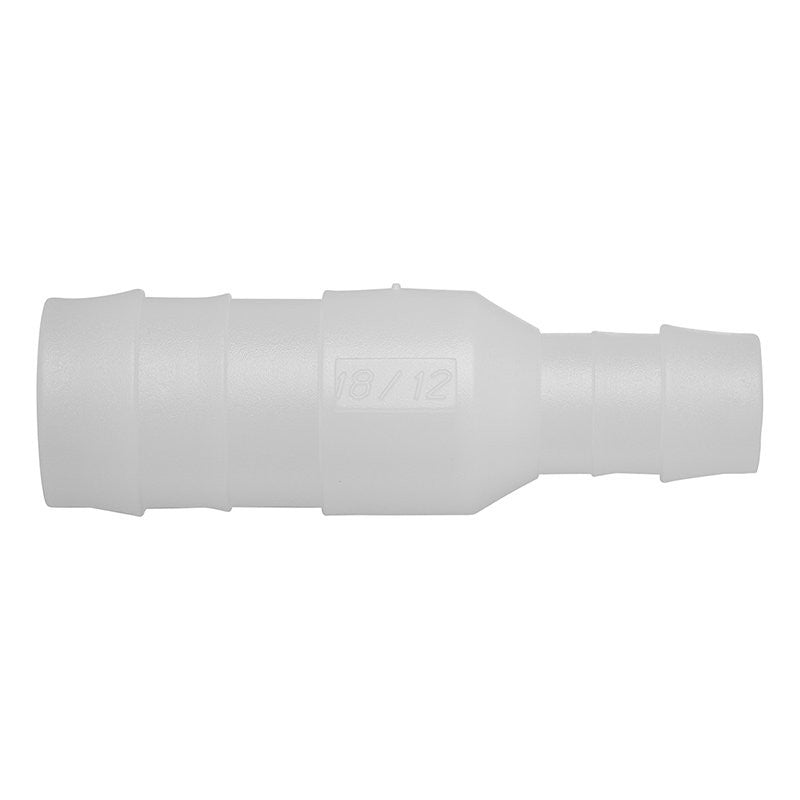 Réducteur de tuyau droit 19x12mm 2 pièces dans blister
