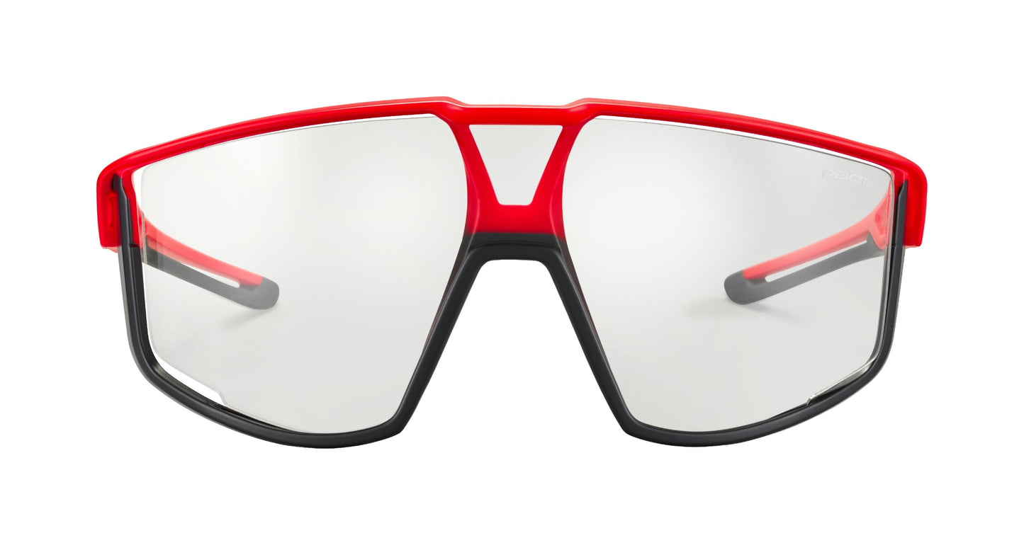 Lunette de soleil Julbo Fury | Black / Orange Fluo | Reactiv Performance 0-3