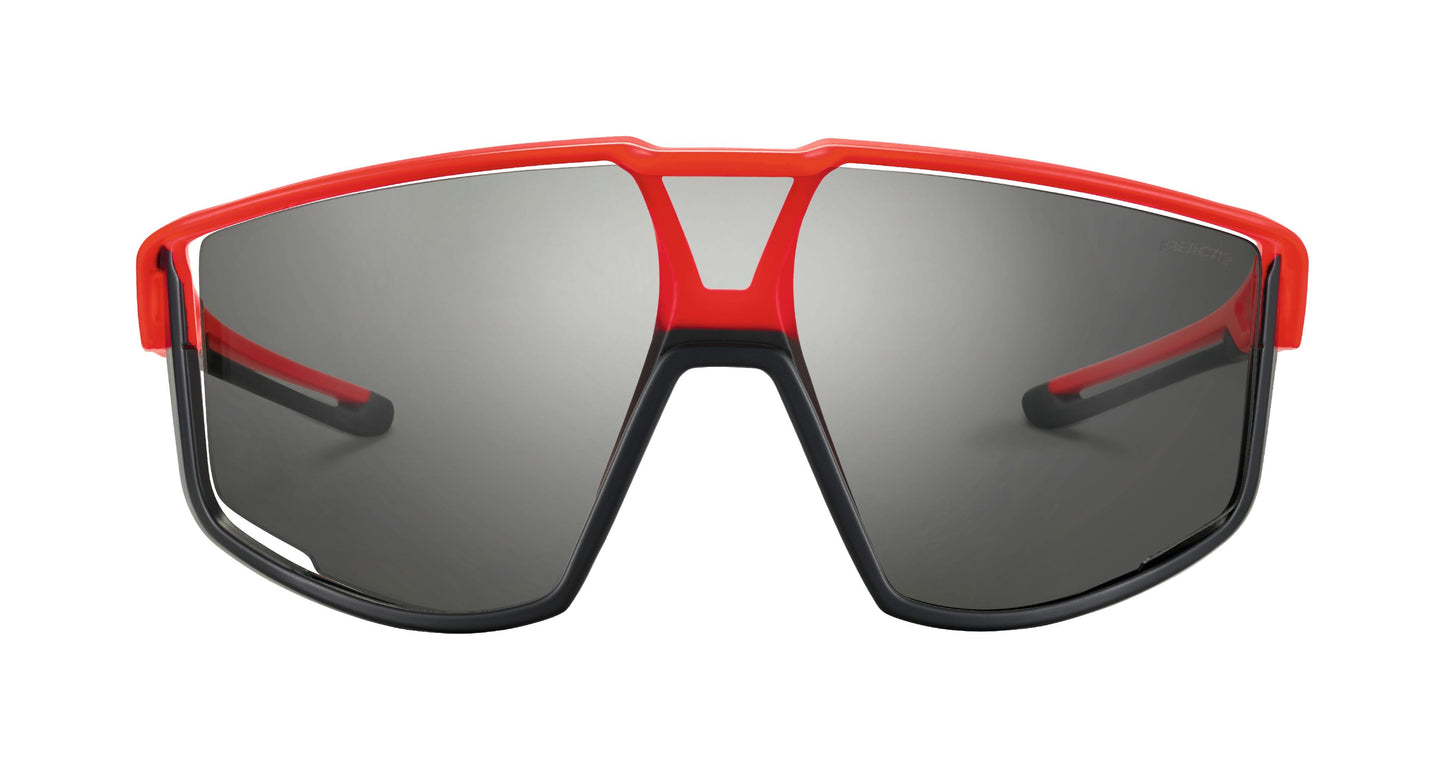 Lunette de soleil Julbo Fury | Black / Orange Fluo | Reactiv Performance 0-3