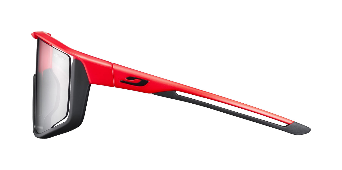 Lunette de soleil Julbo Fury | Black / Orange Fluo | Reactiv Performance 0-3