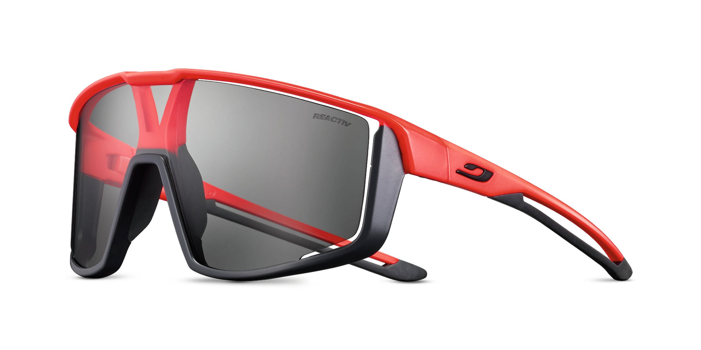Lunette de soleil Julbo Fury | Black / Orange Fluo | Reactiv Performance 0-3