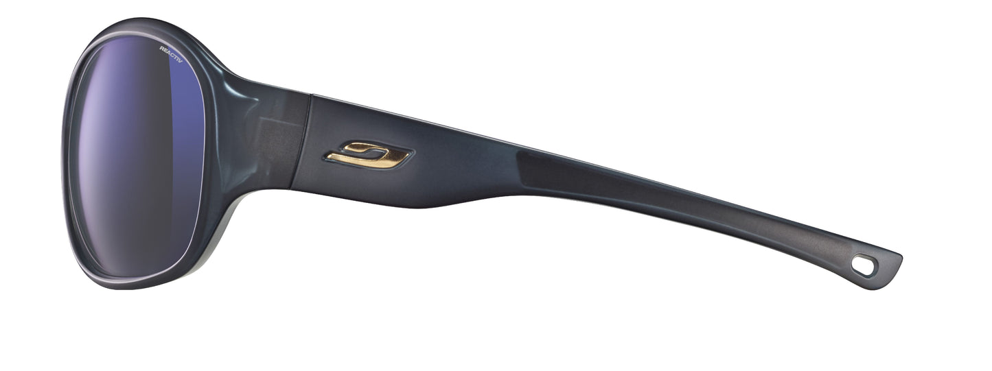 Lunette de soleil Julbo Island | Translucide Black | Reactiv Nautic 2-3