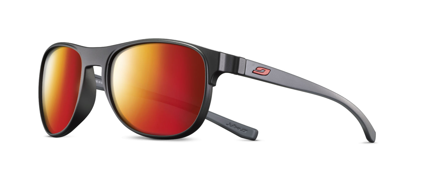 Lunette de soleil Julbo Journey | Noir Gris Mat | Spectron 3Cf Rouge