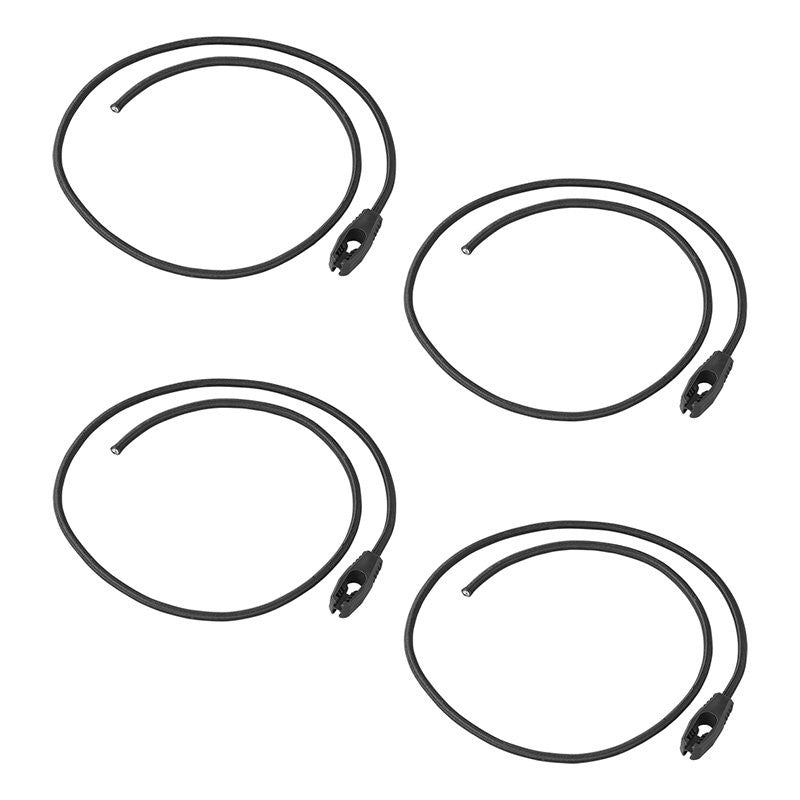 Cordon de fixation élastique 100 cm réglable - jeu de 4 pièces