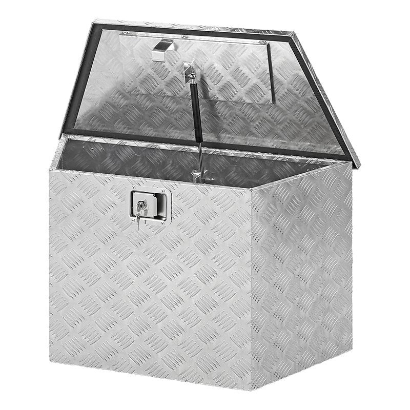 Boîte à outils aluminium pour remorque 830/540 x 360 x H490 mm
