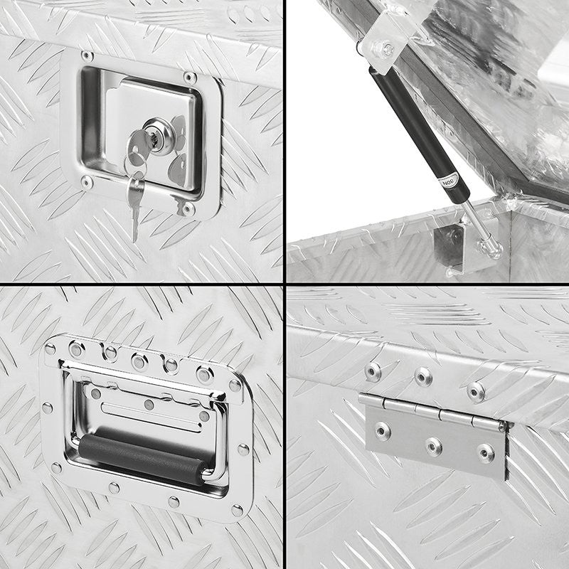 Boîte à outils aluminium pour remorque 1450 x 520 x H460 mm