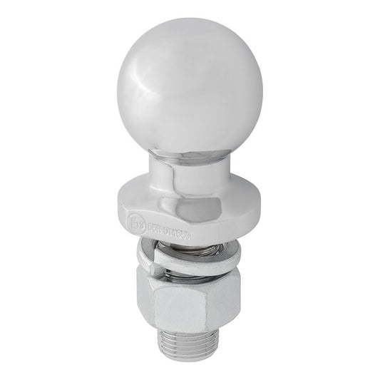 Boule d'Attelage Droite Ø50mm M22x50 Homologuée R55 - 2000kg - ProPlus