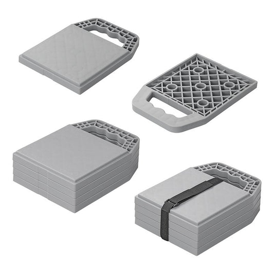 Plaquettes de stabilisation empilable avec poignée - jeu de 4 pièces