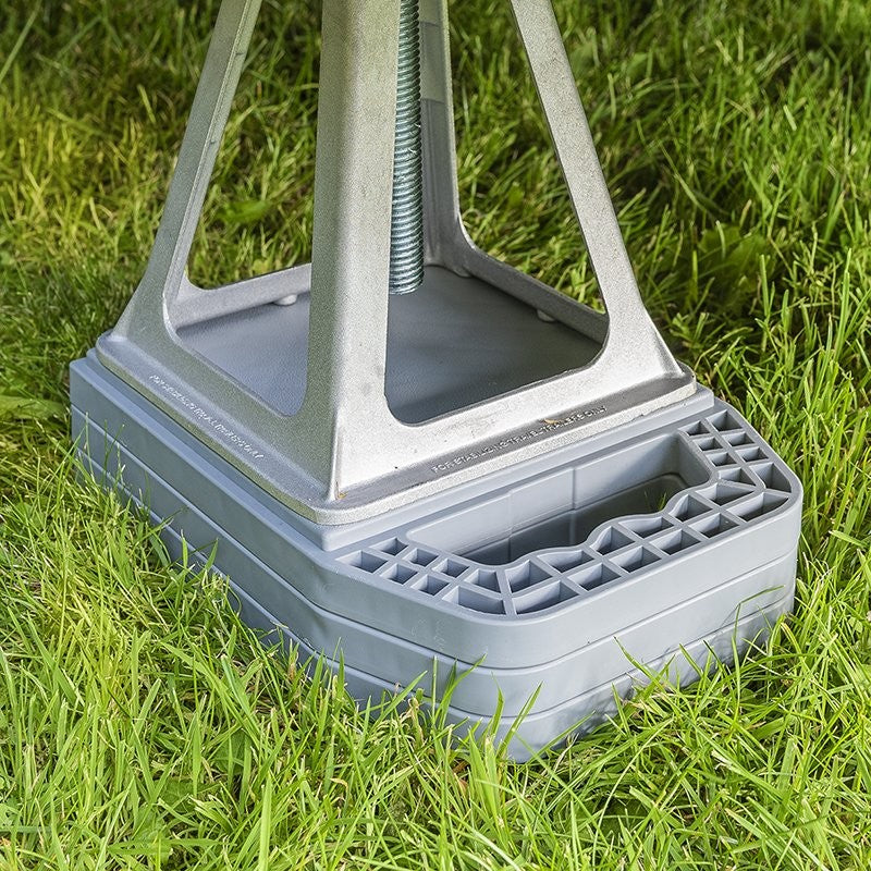 Plaquettes de stabilisation empilable avec poignée - jeu de 4 pièces