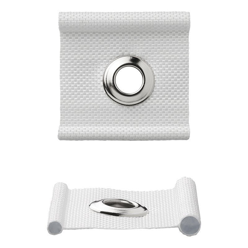 Cintre avec un oeil pour rail de tente 5/6mm et 7/8mm - jeu de 6 pièces