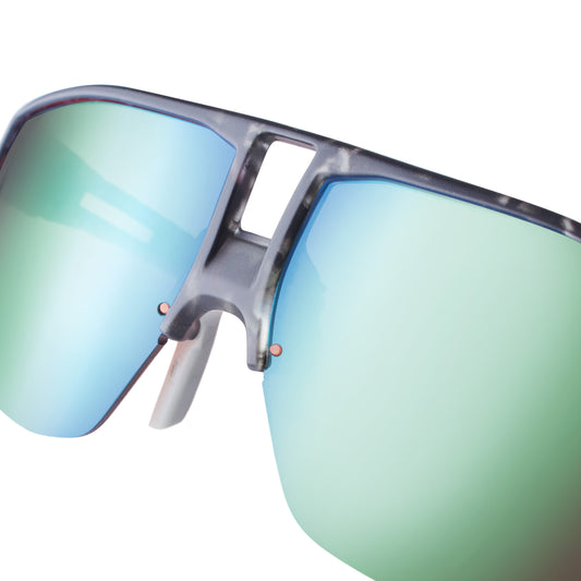 Lunette de soleil Julbo Rival | Ecail Gris/Vert | Reactiv All Around 2-3