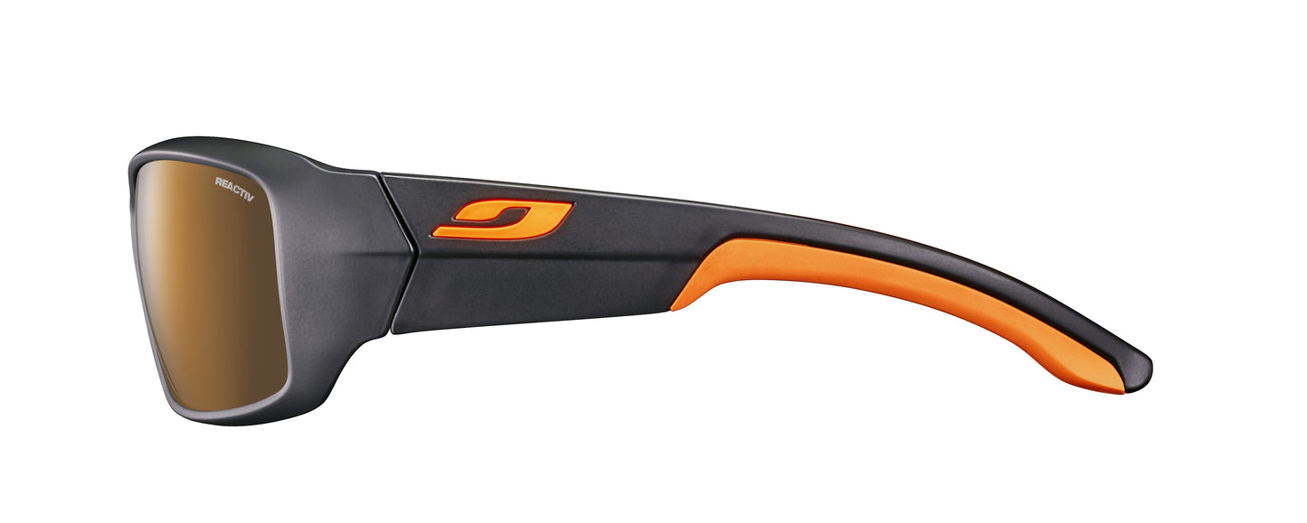 Lunette de soleil Julbo Run | Noir / Orange | Reactiv High Mountain 2-4