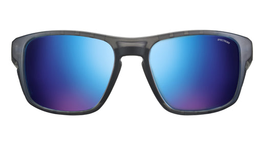 Lunette de soleil Julbo Shield M | Gris Translu / Bleu | Spectron 3Cf