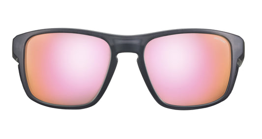 Lunette de soleil Julbo Shield M | Gris Translu / Rose | Spectron 3Cf