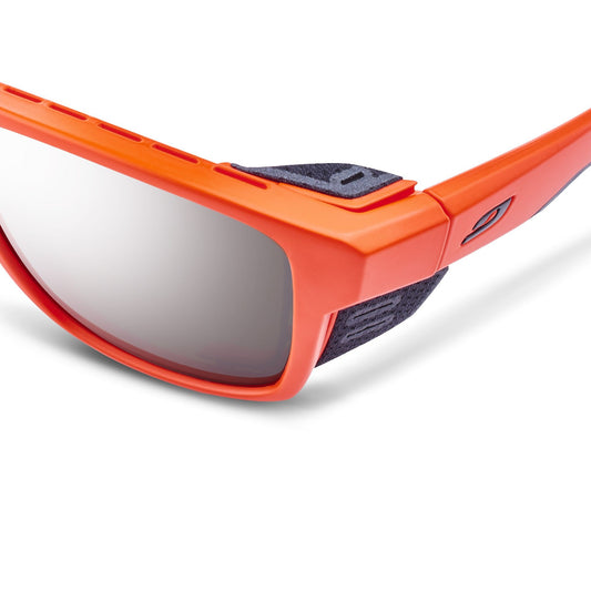 Lunette de soleil Julbo Shield M | Orange Fluo / Noir | Spectron 4