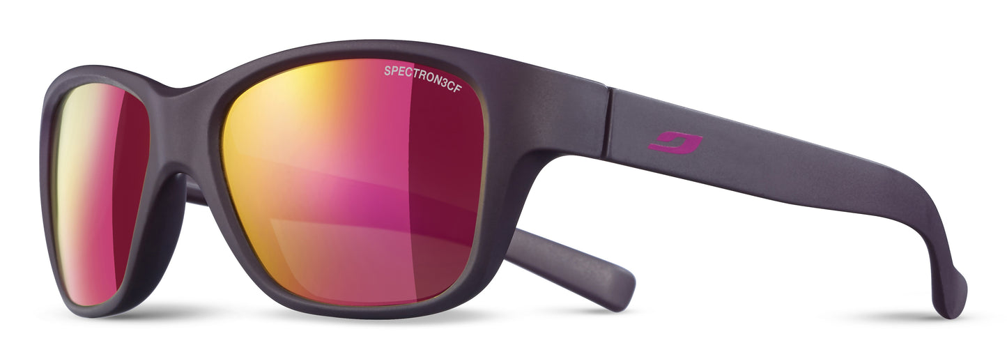 Lunette de soleil Julbo Turn | Aubergine F / Fuschia | Spectron 3Cf