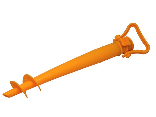 Pied de parasol plastique 43 cm (orange ou jaune)