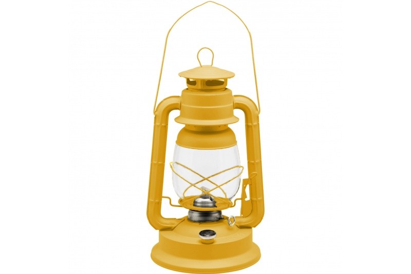 Lampe tempête 24 cm Rétro | Jaune
