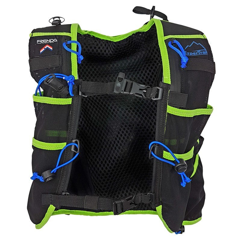 Veste de trail et ultra-trails avec 2 portes poches à eau