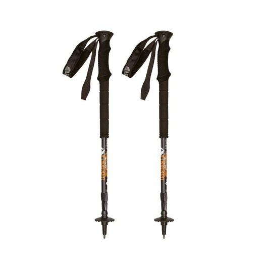 Paire de bâtons de trekking téléscopique 3 brins - TREK