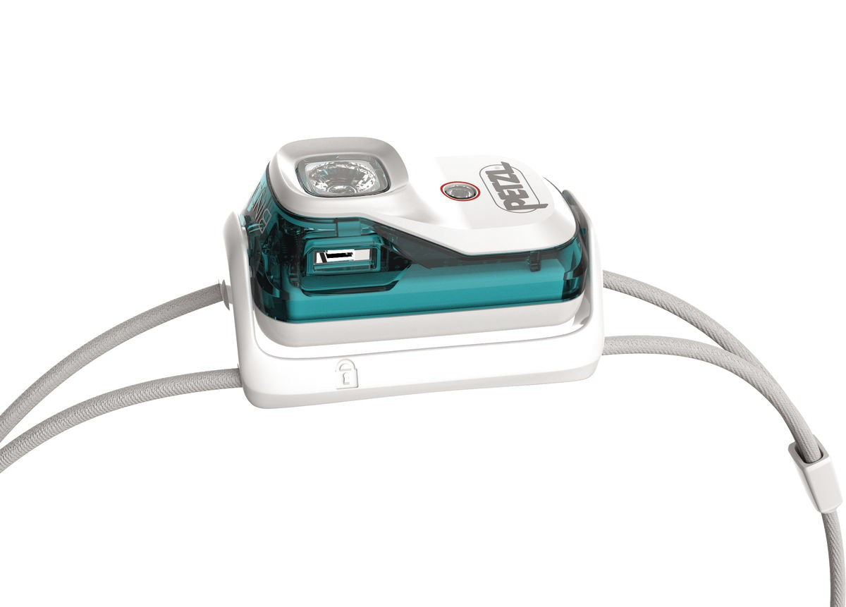 Lampe frontale 200 lumens très légère 35g PETZL BINDI - Bleu
