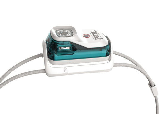 Lampe frontale 200 lumens très légère 35g PETZL BINDI - Bleu