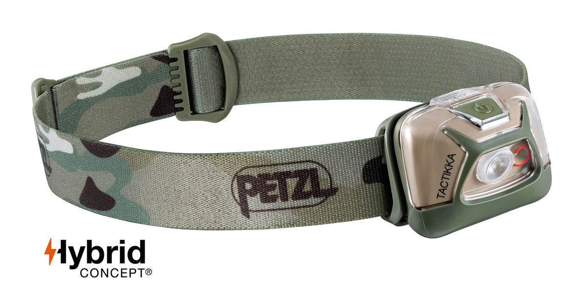 Lampe frontale 300 lumens PETZL TACTIKKA - Camo