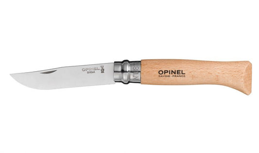 Opinel n° 8 avec manche en hêtre