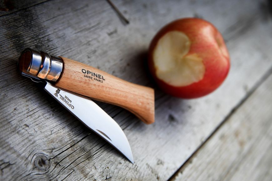 Opinel n° 8 avec manche en hêtre