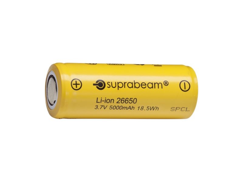 Batterie SUPRABEAM 5000 mAh pour lampe torche