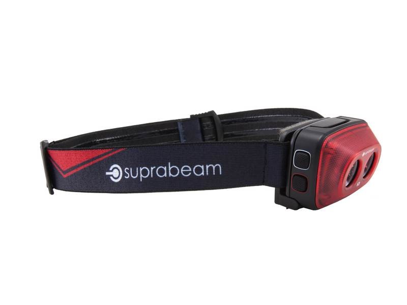 Lampe frontale rechargeable 200 L lumière rouge S3r SUPRABEAM