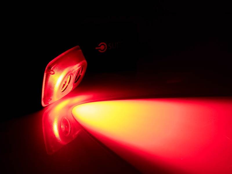 Lampe frontale rechargeable 200 L lumière rouge S3r SUPRABEAM
