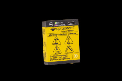 Batterie SUPRABEAM 1400 mAh pour lampe S2-S3-S4