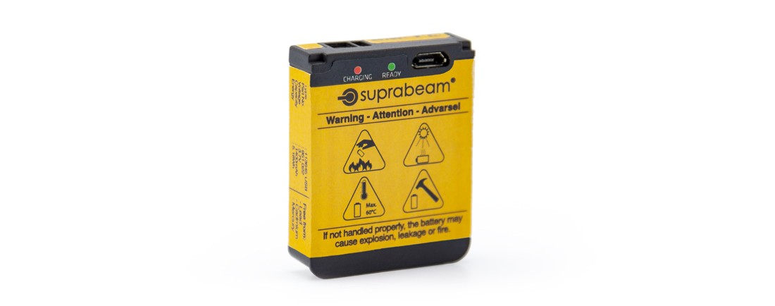 Batterie SUPRABEAM 1400 mAh pour lampe frontale V3air