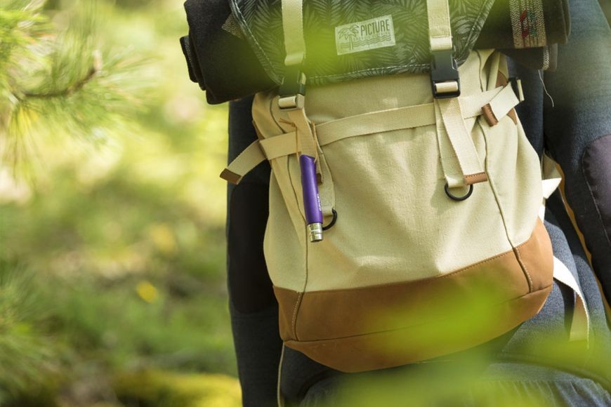Couteau Opinel n° 7 lame en inox et manche violet
