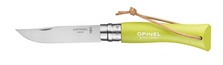 Couteau Opinel n° 7 lame en inox et manche anis
