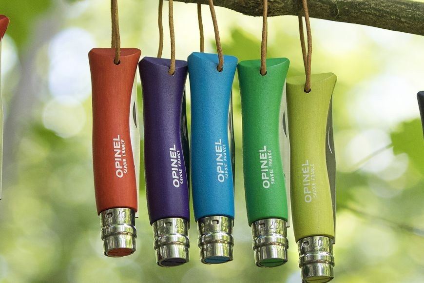 Couteau Opinel n° 7 lame en inox et manche vert
