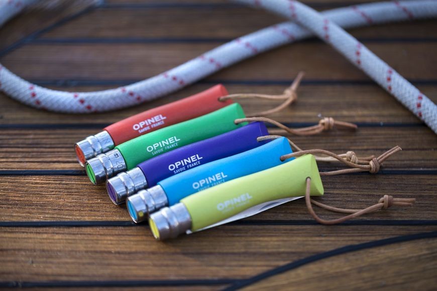 Couteau Opinel n° 7 lame en inox et manche vert
