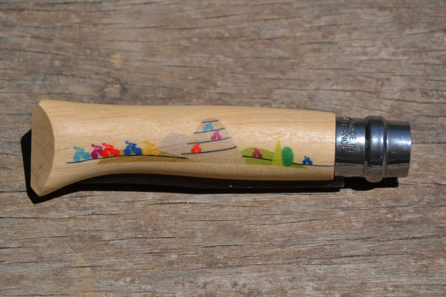 Opinel n°8 édition tour de France 2021