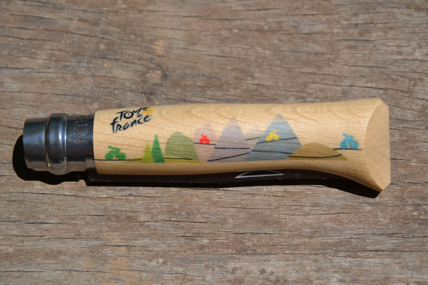 Opinel n°8 édition tour de France 2021