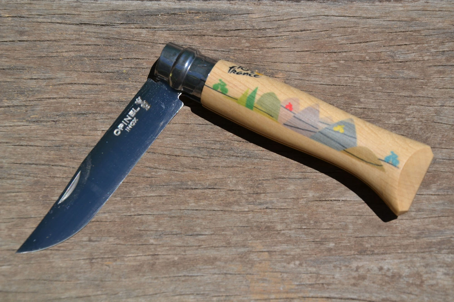 Opinel n°8 édition tour de France 2021