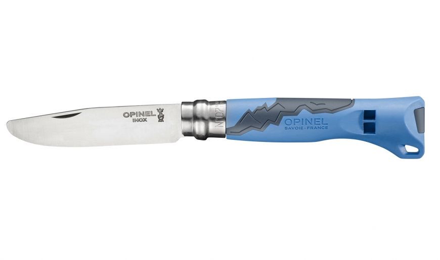 Opinel outdoor n° 7 junior avec manche Bleu