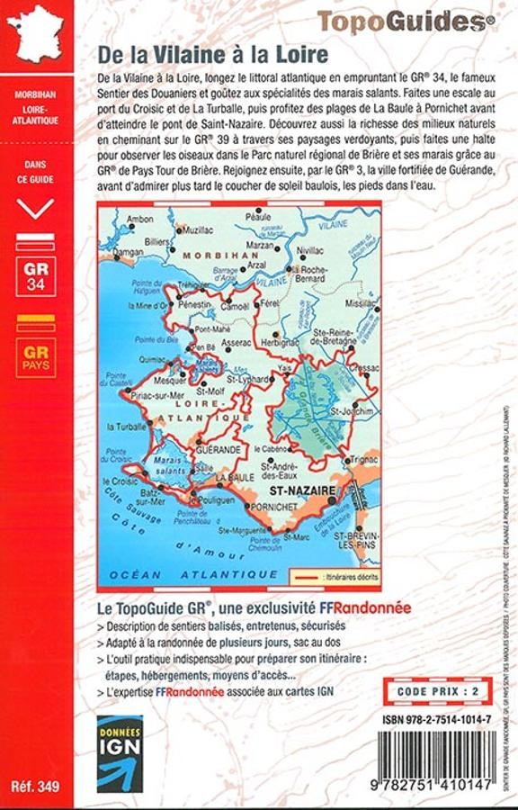 GR349 de la Vilaine à la Loire | Topoguide FFRP