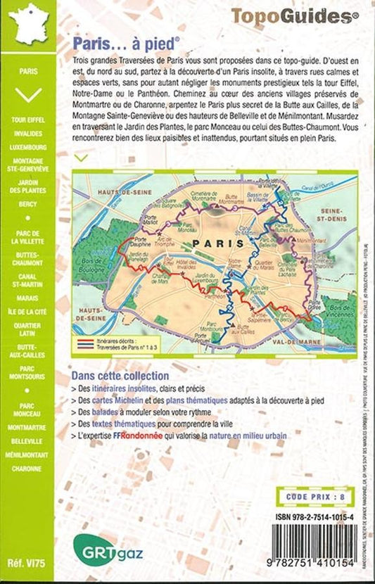 Randonné dans Paris | Topoguide FFRP