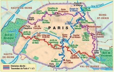 Randonné dans Paris | Topoguide FFRP