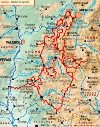 Tours du Vercors du Diois et des Baronnies | Topoguide FFRP