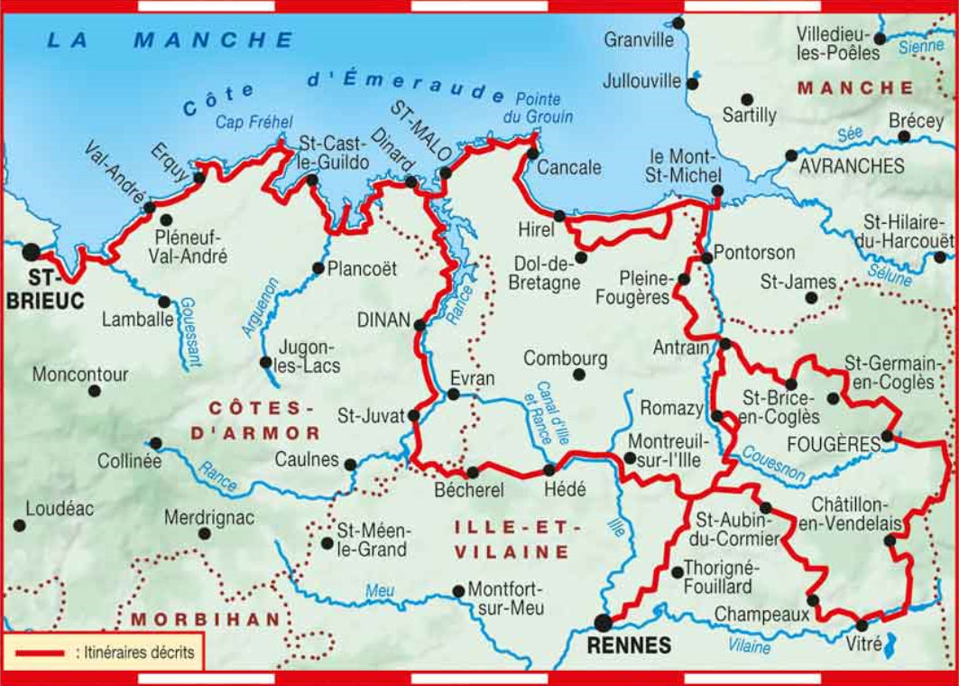 GR34 -Les Chemins du Mont-Saint-Michel | Topoguide FFRP