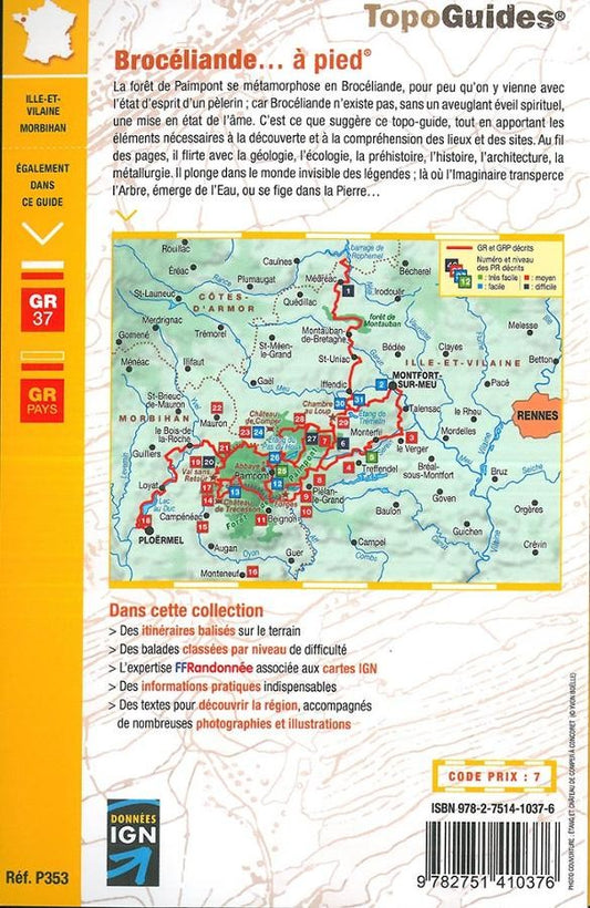 31 promenades dans le Brocéliande | Topoguide FFRP