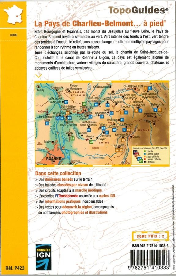 Le pays de Charlieu-Belmont en 32 randonnées | Topoguide