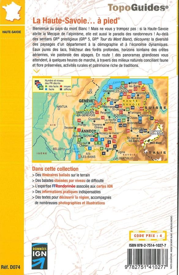 54 promenades en Haute-Savoie | Topoguide FFRP